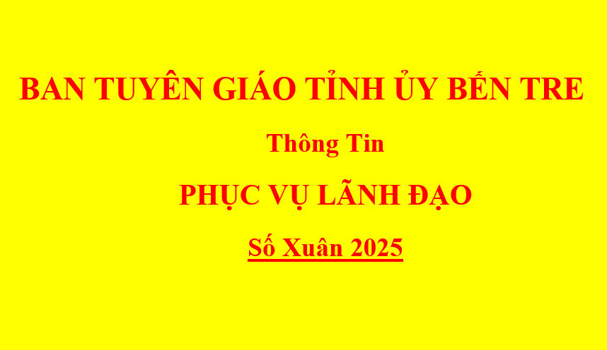 Thông tin phục vụ Lãnh đạo, Số Xuân 2025