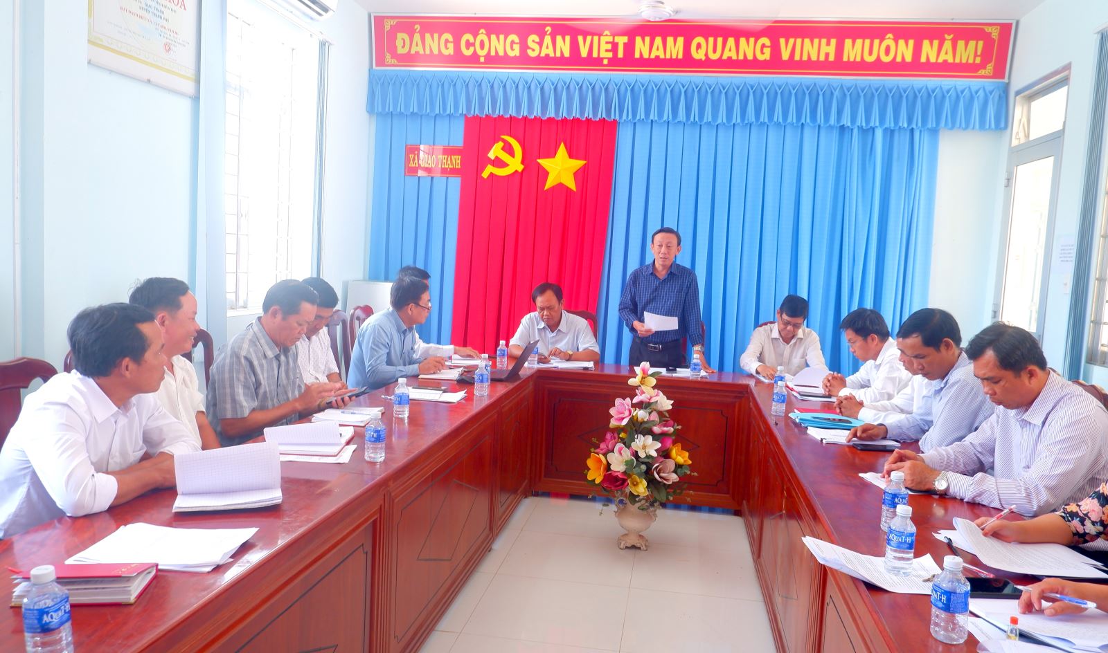 Huyện ủy Thạnh Phú: Kiểm tra việc phát triển kinh tế biển và xây dựng chuỗi giá trị sản phẩm nông nghiệp tại xã Giao Thạnh