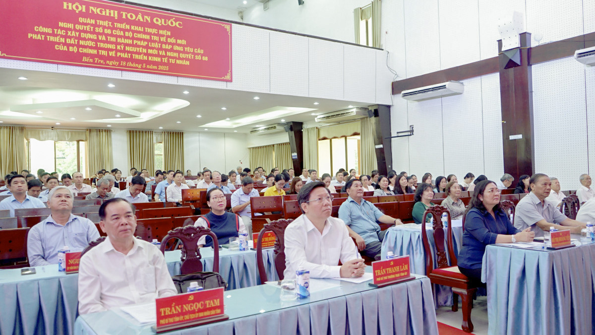 Quán triệt và triển khai thực hiện Nghị quyết số 66-NQ/TW; Nghị quyết số 68-NQ/TW về phát triển kinh tế tư nhân