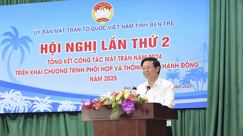 Tổng kết công tác Mặt trận năm 2024